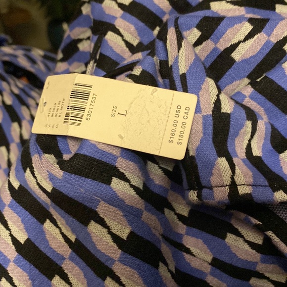 ✨NWT ANTHROPOLOGIE MAEVE PONTE WIDE-LEG JUMPSUIT. SO COOL LOOKING. Large✨ - Picture 5 of 5